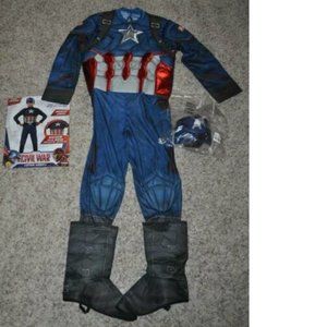 Rubie's Costumes - Marvel Avengers Captain America Muscle Costume- L Rubie's Costumes - Marvel Avengers Captain America Muscle Costume- L